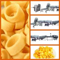 Potato Ring/Stick/Flat Chip Direct Extruder Frying Production Line